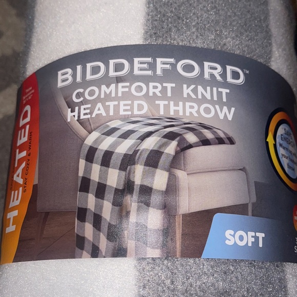 Biddeford Comfort Knit Heated Throw - Picture 2 of 4